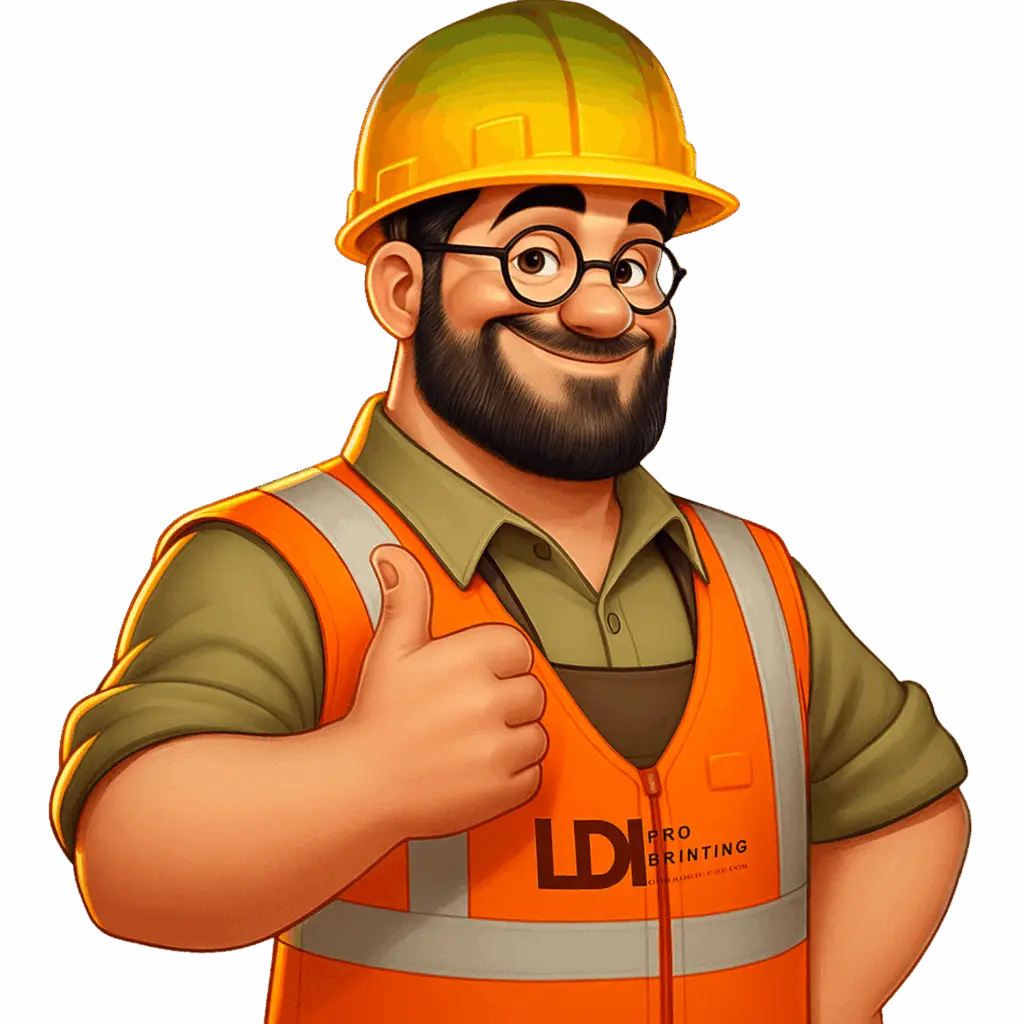 LDI Cameron as construction worker